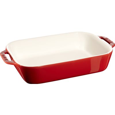 Gratineerschaal 27x20cm Kers Staub