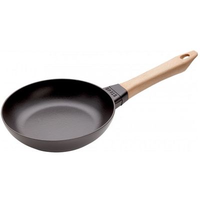 Bakpan 20cm Zwart Staub