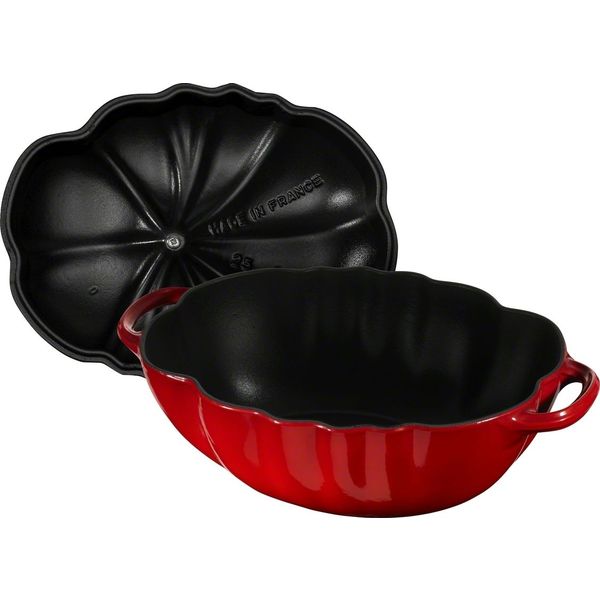 Staub Cocotte 'tomaat' Kers