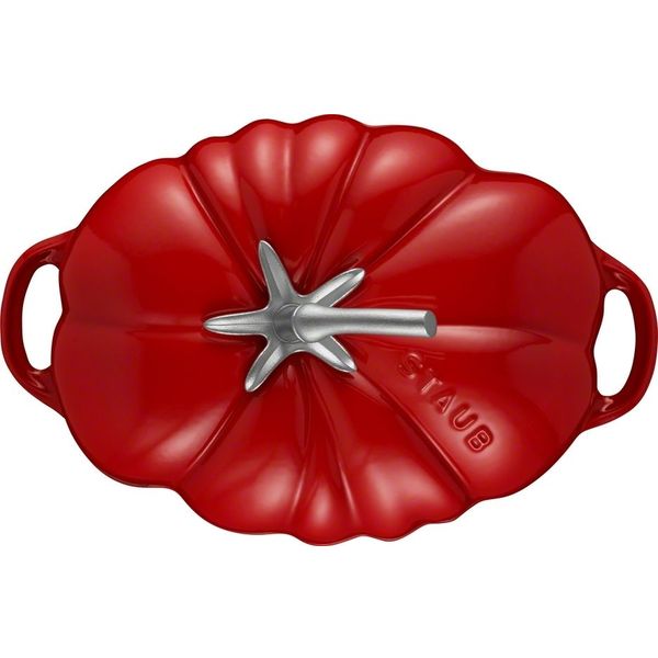 Staub Cocotte 'tomaat' Kers