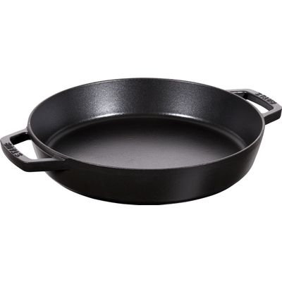 Paëllapan Zwart Rond Ø 34 cm Staub