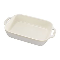 Staub Gratineerschaal 27x20cm Ivory White