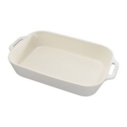 Gratineerschaal 34x24cm Ivory White 