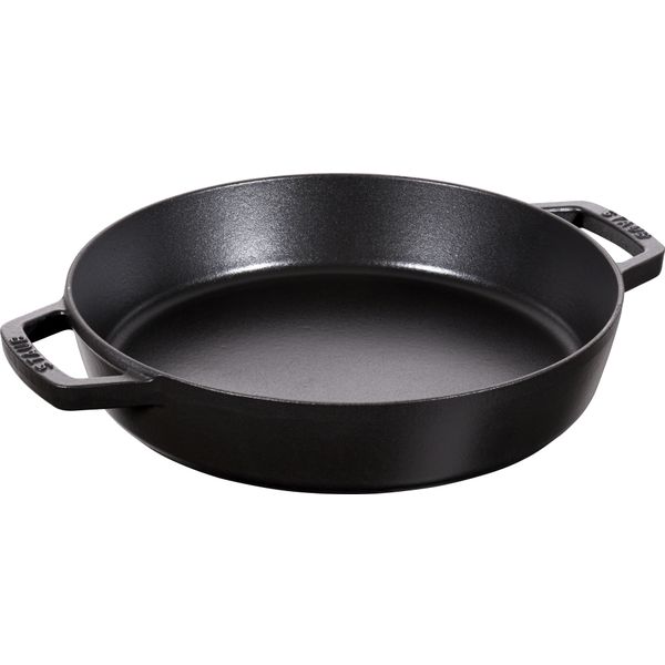 Staub Paëllapan Zwart Rond Ø 24cm