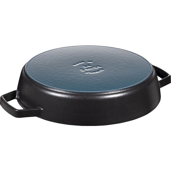 Staub Paëllapan Zwart Rond Ø 24cm