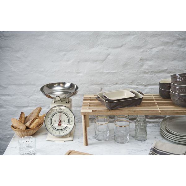 Staub Ovenschotelset 2delig 20 + 27cm Ancient Grey