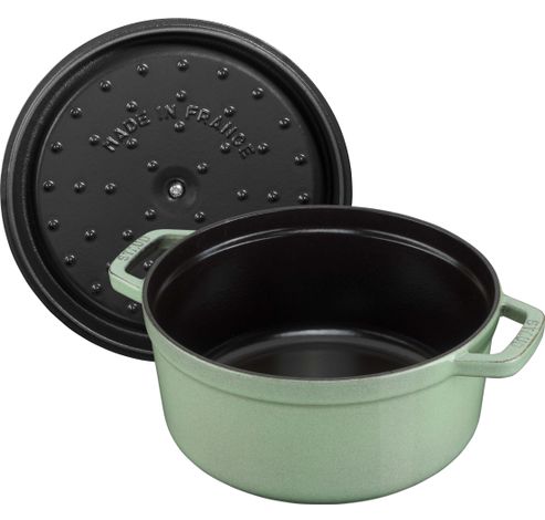 Gietijzeren braadpan rond Sage 24cm 3,8L  Staub