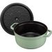 Staub Gietijzeren braadpan rond Sage 24cm 3,8L