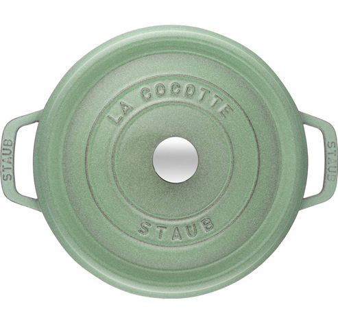 Gietijzeren braadpan rond Sage 24cm 3,8L  Staub