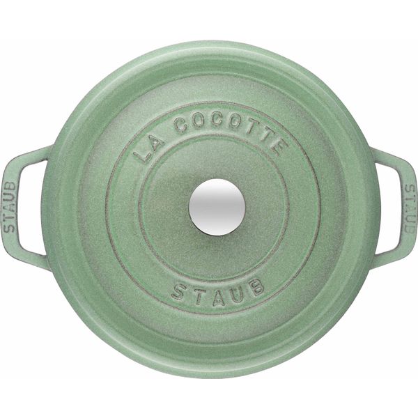 Gietijzeren braadpan rond Sage 24cm 3,8L Staub