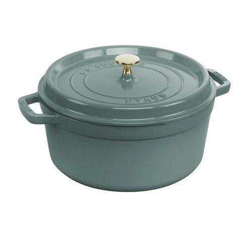 Ronde cocotte 24cm Eucalyptus  Staub