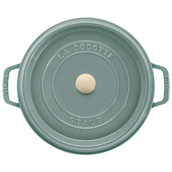 Ronde cocotte 24cm Eucalyptus Staub