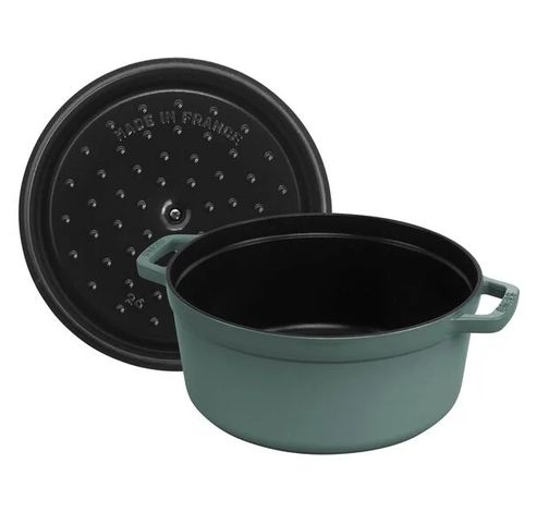 Ronde cocotte 24cm Eucalyptus  Staub