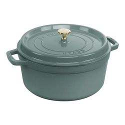 Staub Ronde cocotte 26cm Eucalyptus