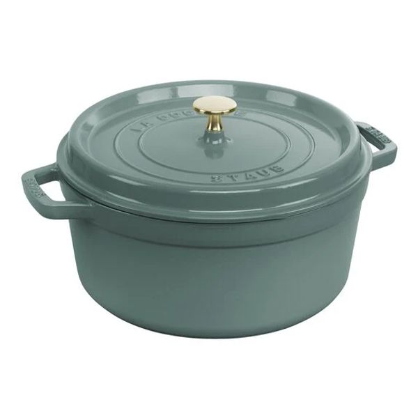 Ronde cocotte 26cm Eucalyptus Staub