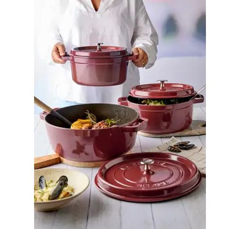 Ronde cocotte 26cm Bordeaux  Staub