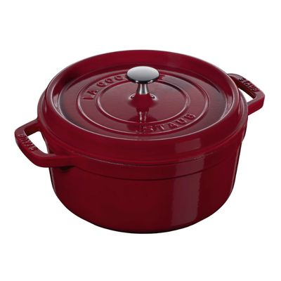 Ronde cocotte laag model 28cm Bordeaux 