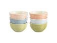Macaron Keramische Kommenset 12 cm 6 stuk