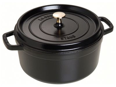 Ronde Cocotte 10 cm Zwart