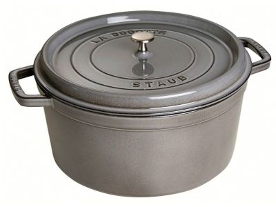 Ronde Cocotte 10 cm Grafietgrijs