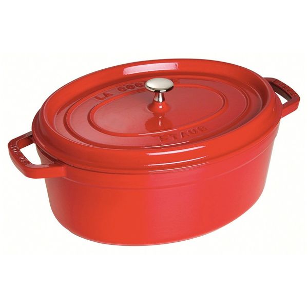 Staub Ovale cocotte 29cm Kers