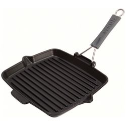 Staub Gril 24x24cm Noir 