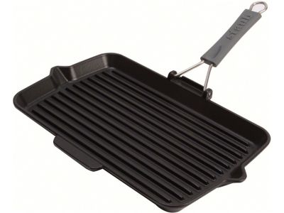 Grillpan 34x21cm Zwart