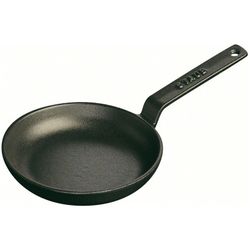 Mini braadpan 12cm Zwart  