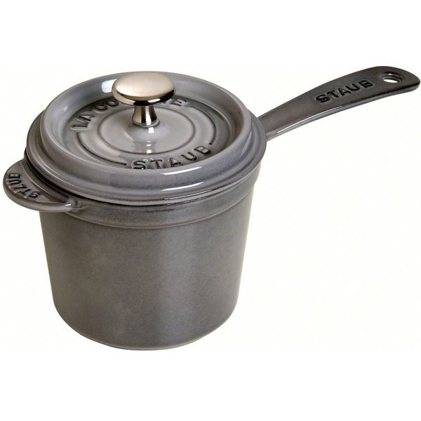 Staub Hoge sauspan 14cm Grafietgrijs 