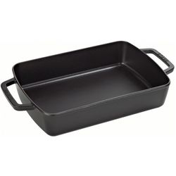 Ovenschotel 30x20cm Zwart  Staub