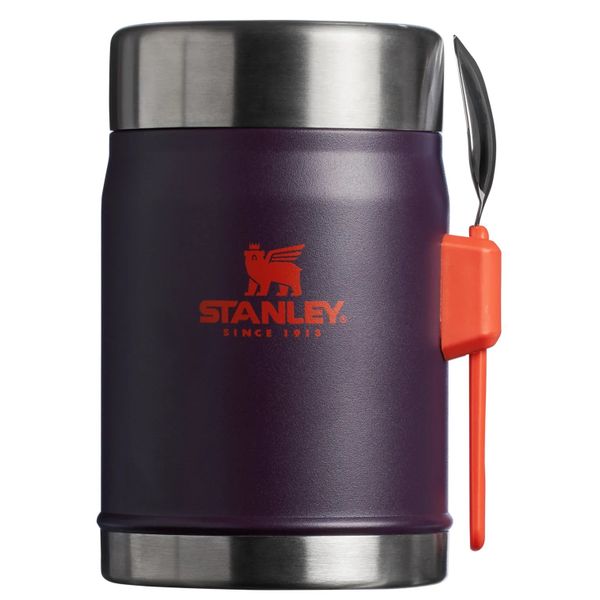 Stanley Classic Legendary Food Jar + Spork 0,4L Plumsh