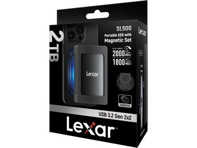 SL500M Magnetic-Set Portable SSD 2TB