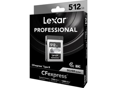 CFexpress Pro Type B Silver Series 512GB - R1750/W1...