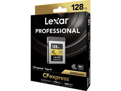 CFexpress Pro Type B Gold Series 128GB - R1750/W150...