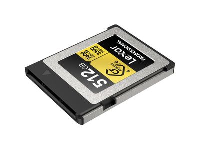 CFexpress Pro Type B Gold 4.0 Series 512GB - R3600/W3300MB/s