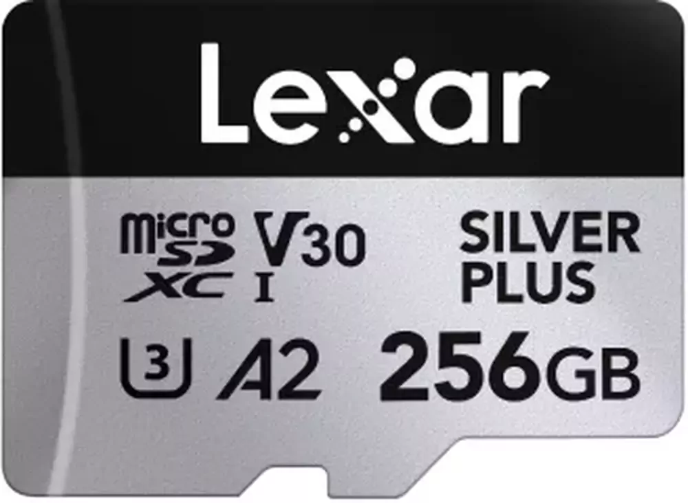 MicroSDXC Silver Plus UHS-1 256GB V30 R205/W100MB/s