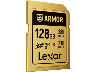 SDXC Pro Gold Series Armor UHS-II 128GB V60 IP68 St...