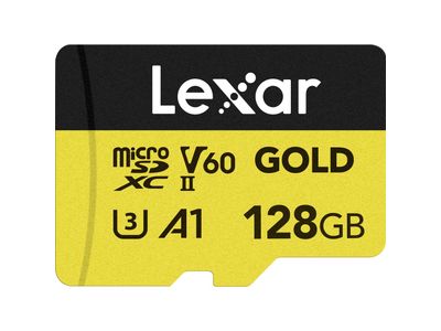 MicroSDXC Gold Series UHS-II 128GB V60