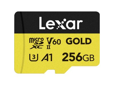 MicroSDXC Gold Series UHS-II 256GB V60