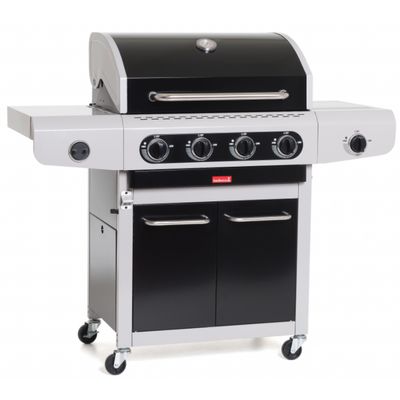 Siesta 412 Black Edition gasbarbecue  Barbecook