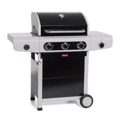 Siesta 310 Black Edition gasbarbecue 124x56x118cm  Barbecook