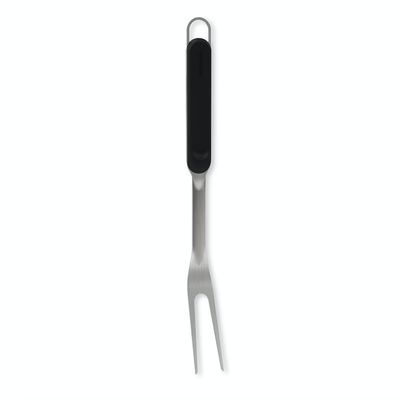 Olivia fourchette en inox noir 43cm  Barbecook