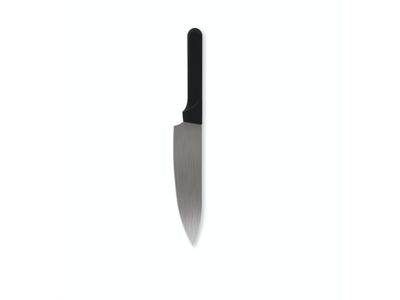 Olivia groot chef mes uit rvs zwart 35.5cm