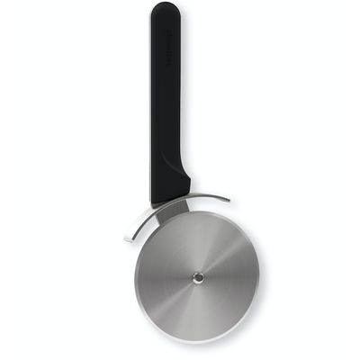 Olivia pizza snijder uit rvs zwart 22.5cm  Barbecook