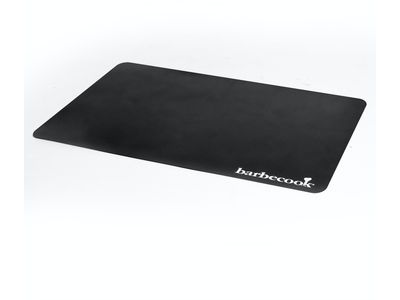 Tapis de sol en matière synthétique noir 120x80cm