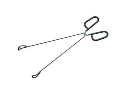 Worstentang uit chroom 40cm