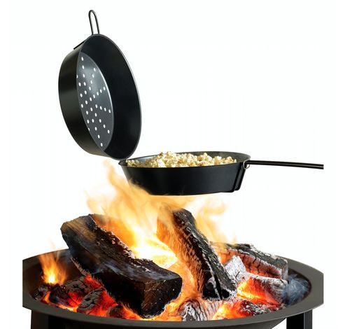 popcornpan zwart Ø 29cm  Barbecook