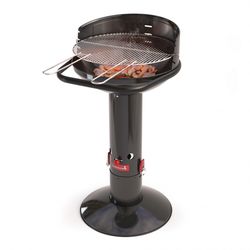 Barbecook Loewy 50 houtskoolbarbecue uit email zwart Ø 47.5cm H 99cm