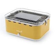 Carlo grill de table au charbon Sunshine Yellow 44x33x21cm 