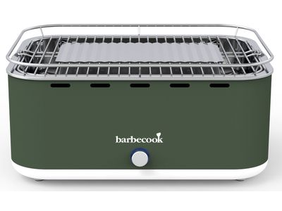 Carlo houtskooltafelgrill Army Green 44x33x21cm